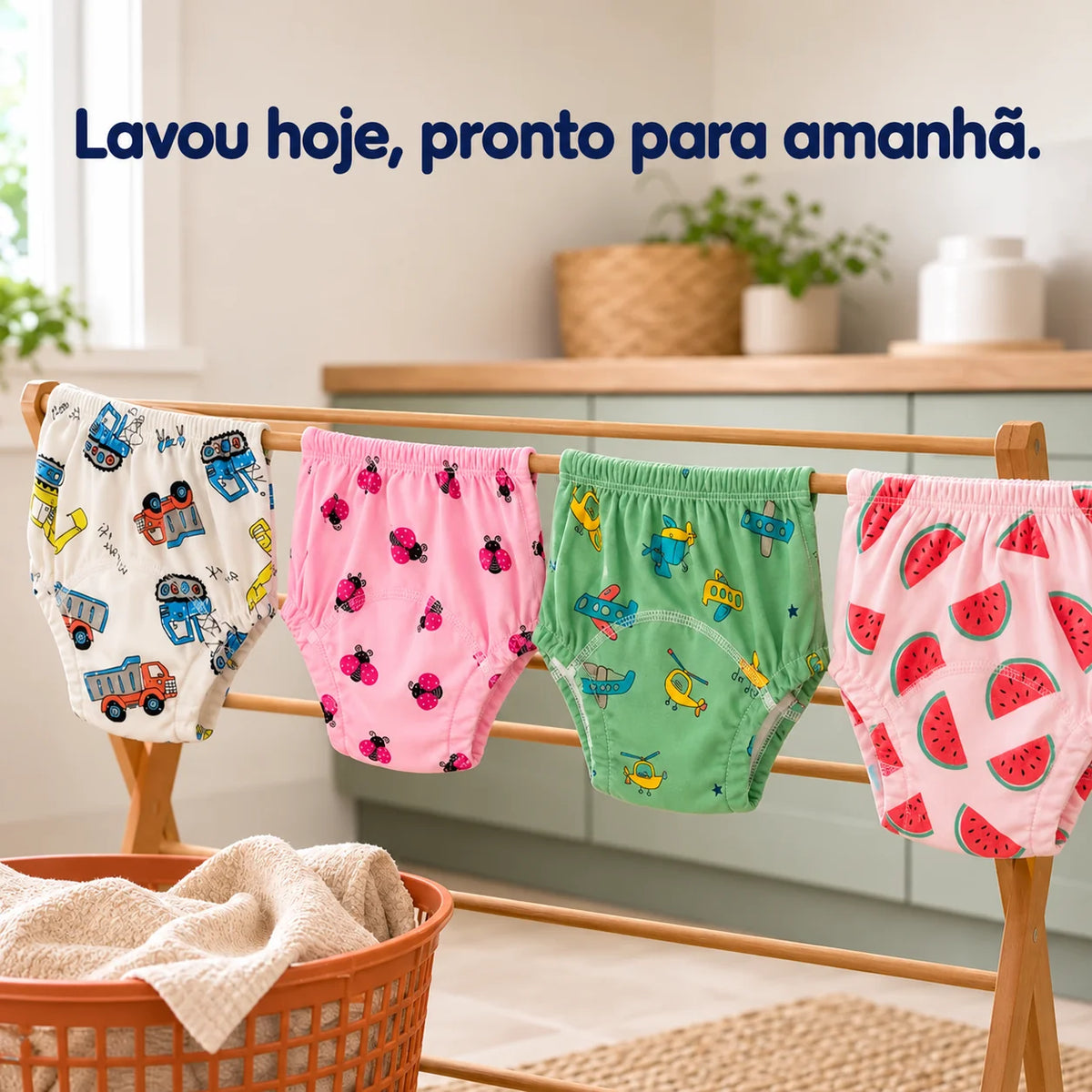 DrySkip — controle da umidade durante o desfralde