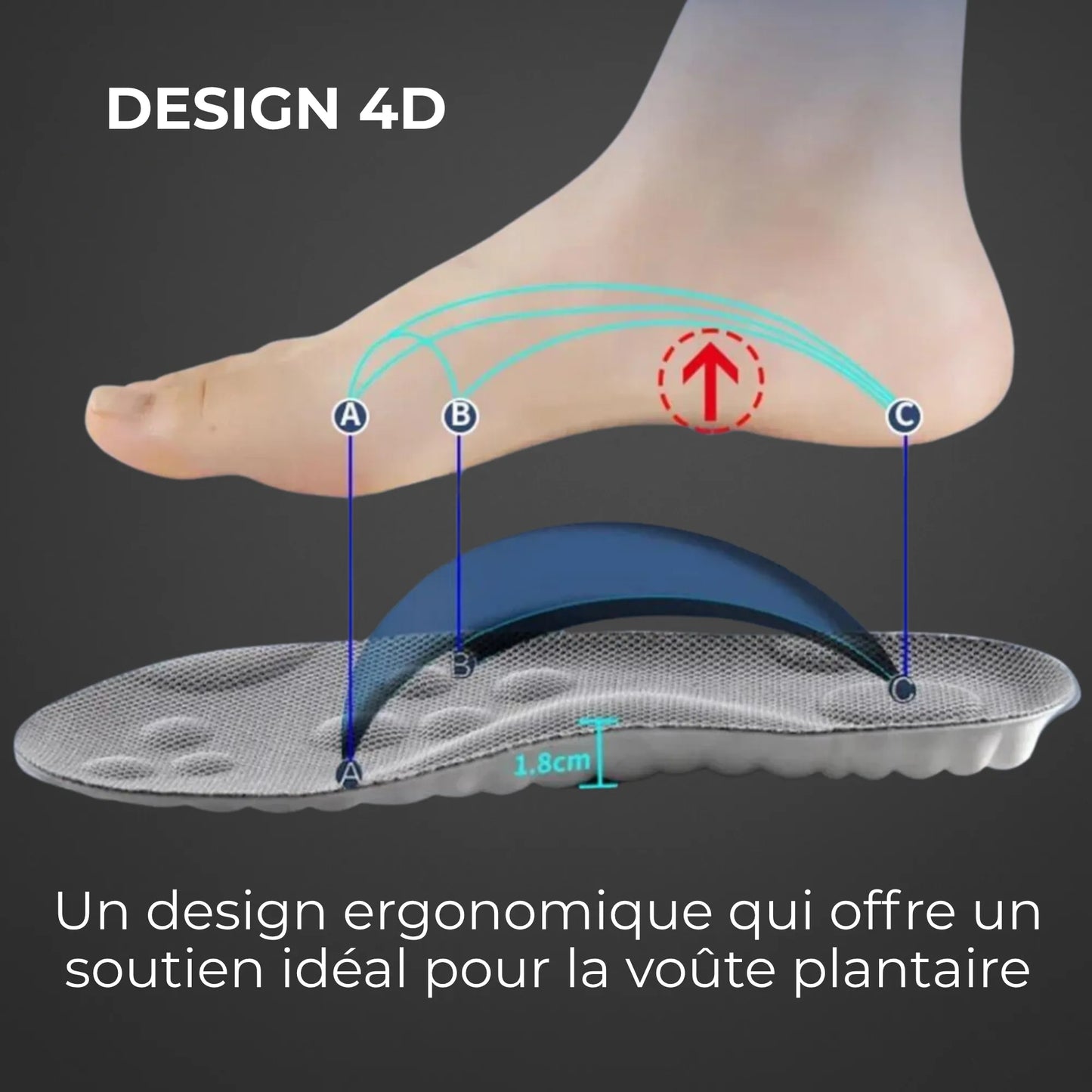 ComfortFlex – Semelle Orthopédique